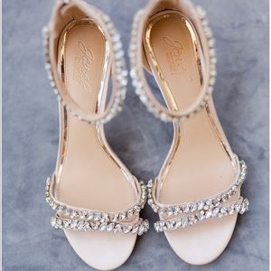 Jewel Badgley Mischka Wedding Shoe